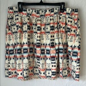 Old Navy Tribal Print 100% Cotton Women's Skirt - Multicolor Size 2X Plus